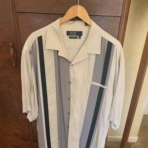 Men's Nat Nast XXL 100% silk casual shirt